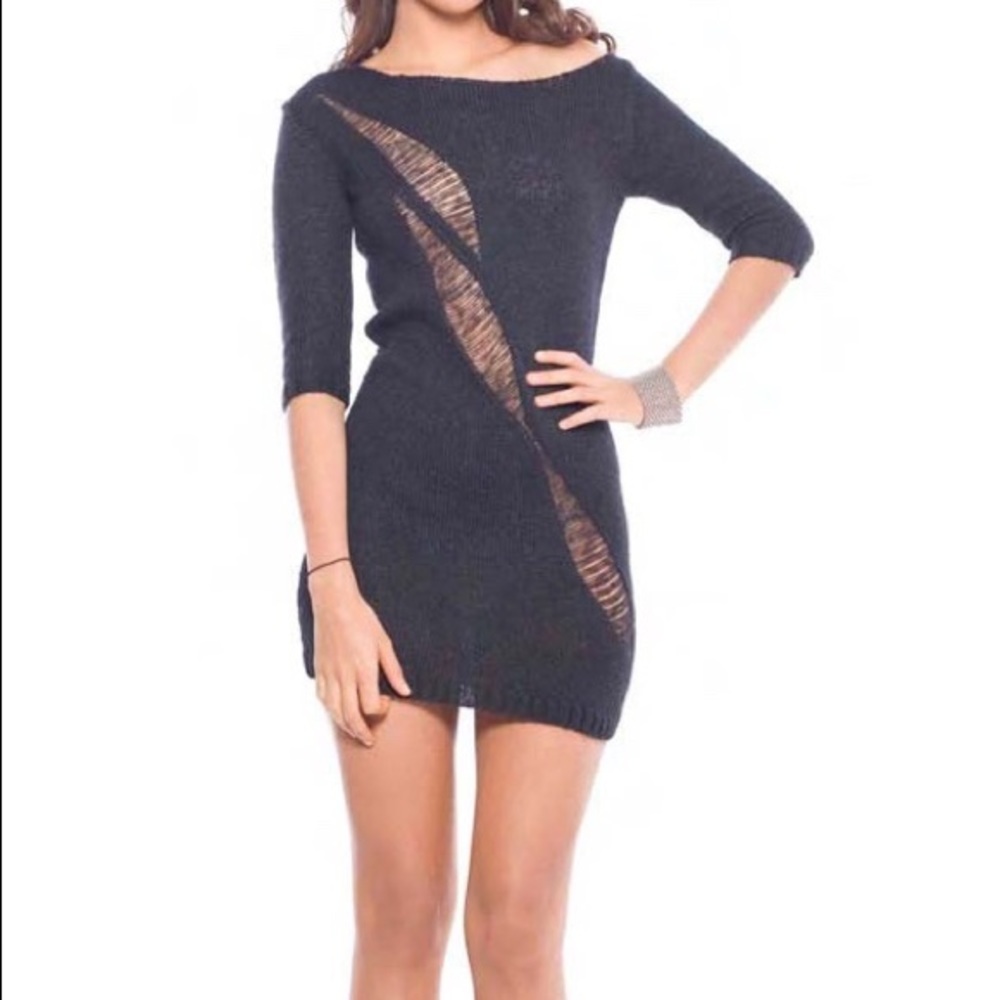 Motel Rocks size small black dress